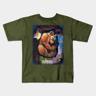 YØGA BEAR Kids T-Shirt